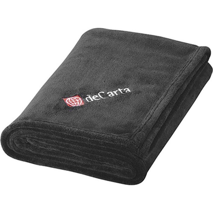 fleece dekens met borduring