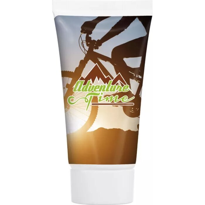 zonnebrandcreme met logo