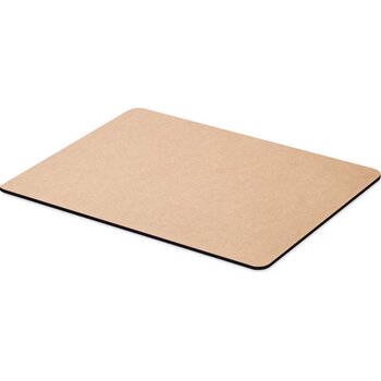 Gerecycled papieren muismat Floppy beige