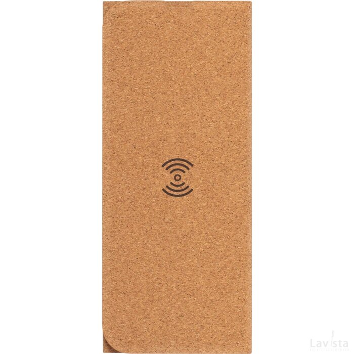 Relium Muismat Met Ingebouwde Draadloze Oplader Bruin