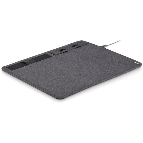 Rpet muismat 15w oplader Superpad donker grijs
