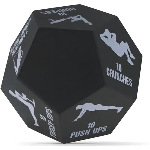 Fitness dobbelsteen zwart