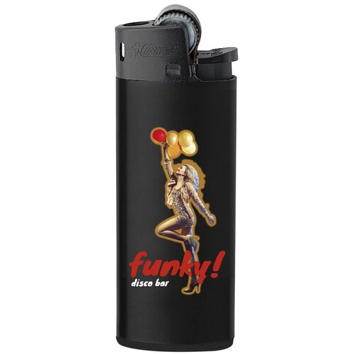 BIC® J25 Mini All Black britePix™ aansteker