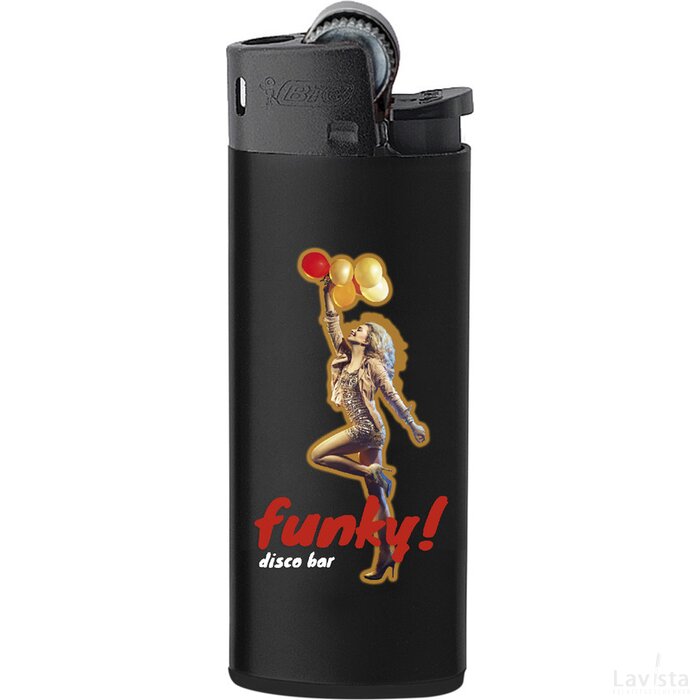 BIC® J25 Mini All Black britePix™ aansteker