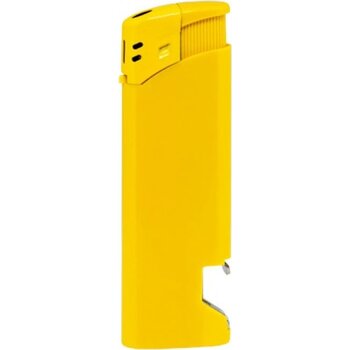 Piezo aansteker met flessenopener | GO | geel |