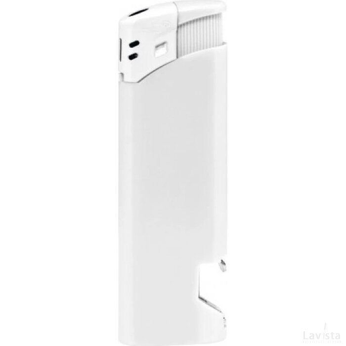 Piezo aansteker met flessenopener | GO | wit |