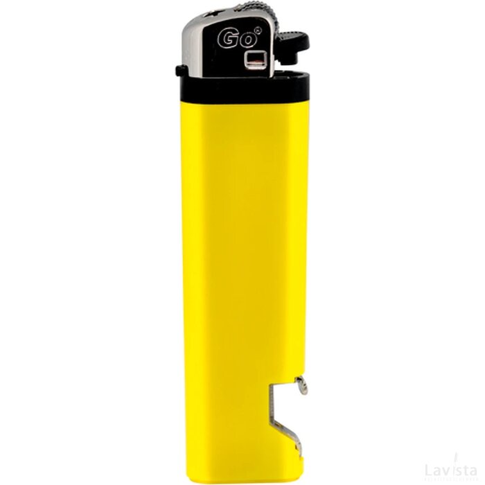 Wegwerp flessenopener classic | geel | GO |