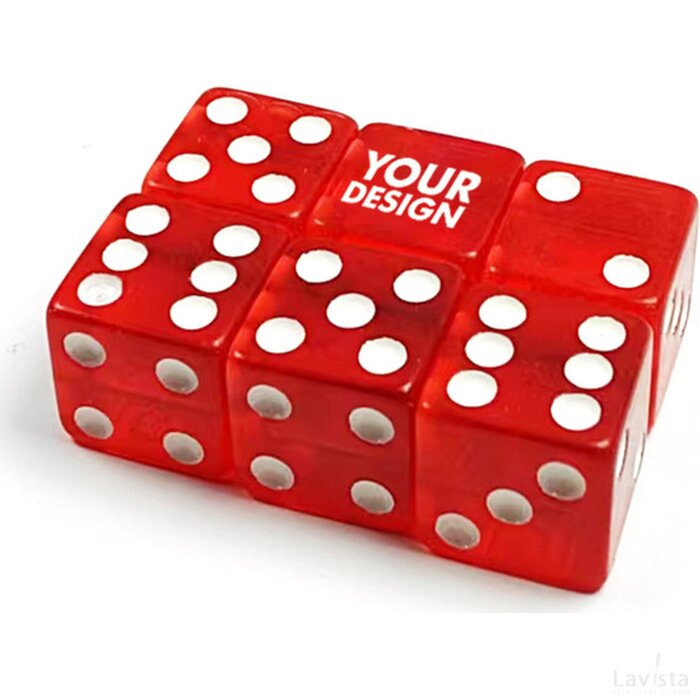 Harsheldere zeszijdige dobbelstenen