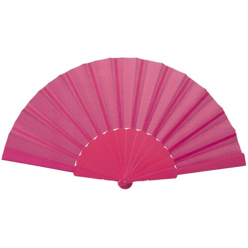 Opvouwbare Waaier Met Plastic Handgreep | Roze |