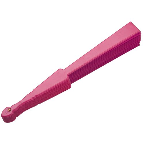 Opvouwbare Waaier Met Plastic Handgreep | Roze |