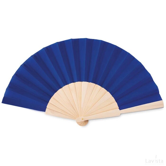 Waaier Fanny wood royal blauw