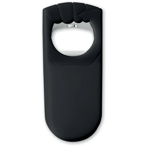 Flessenopener/sluiter Blabby zwart