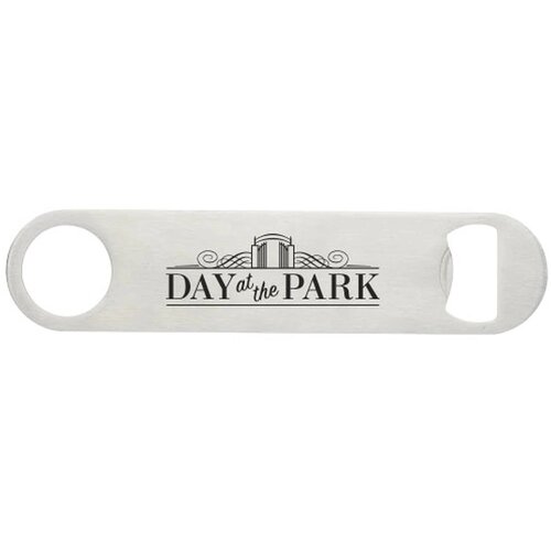 Paddle flessen opener Zilver