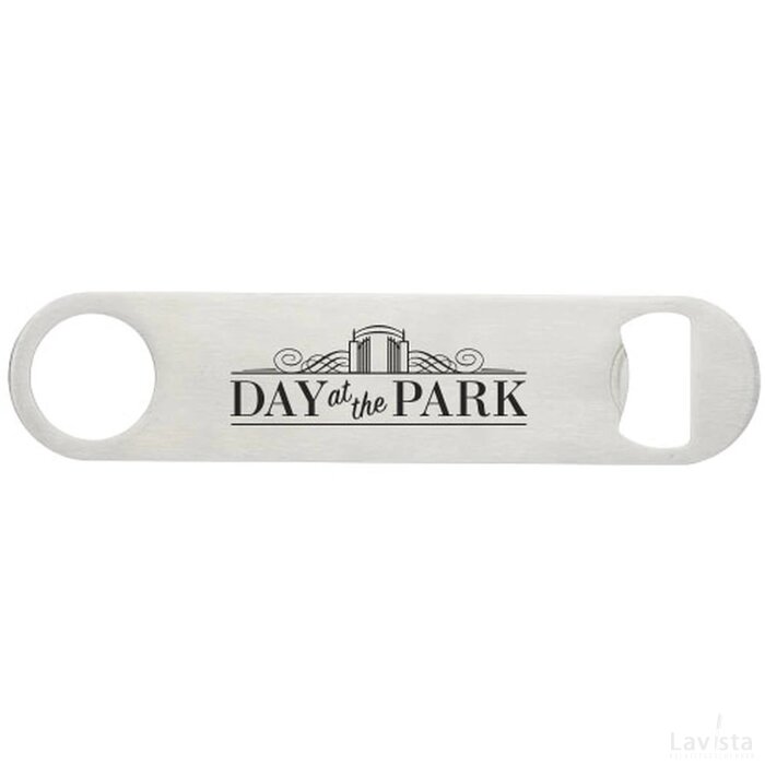 Paddle flessen opener Zilver