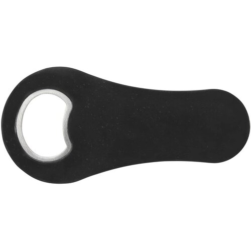 Schyn flesopener van tarwestro Zwart