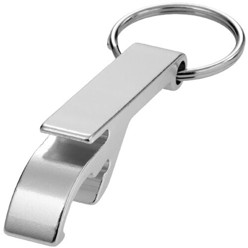 Sleutelhanger | Flesopener | Gravering Zilver