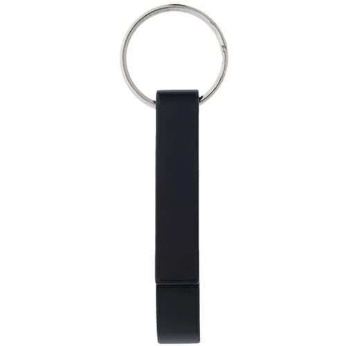 Tao sleutelhanger met fles en blikopener Zwart