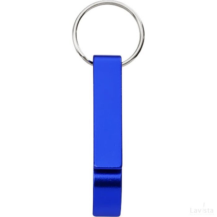 Tao sleutelhanger met fles en blikopener blauw Blauw