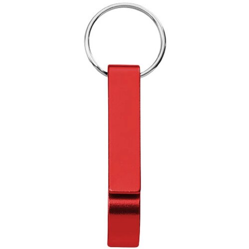 Tao sleutelhanger met fles en blikopener Rood