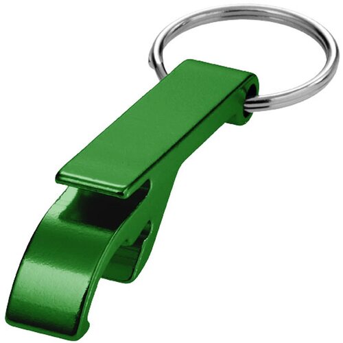 Tao sleutelhanger met fles en blikopener Groen