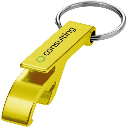 Tao sleutelhanger met fles- en blikopener Goud