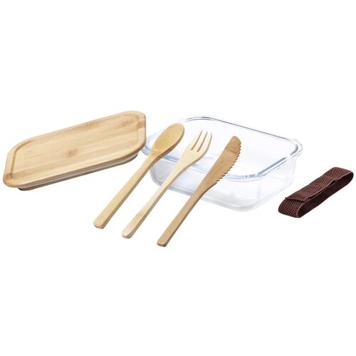 Bejar Glazen Lunchbox Naturel