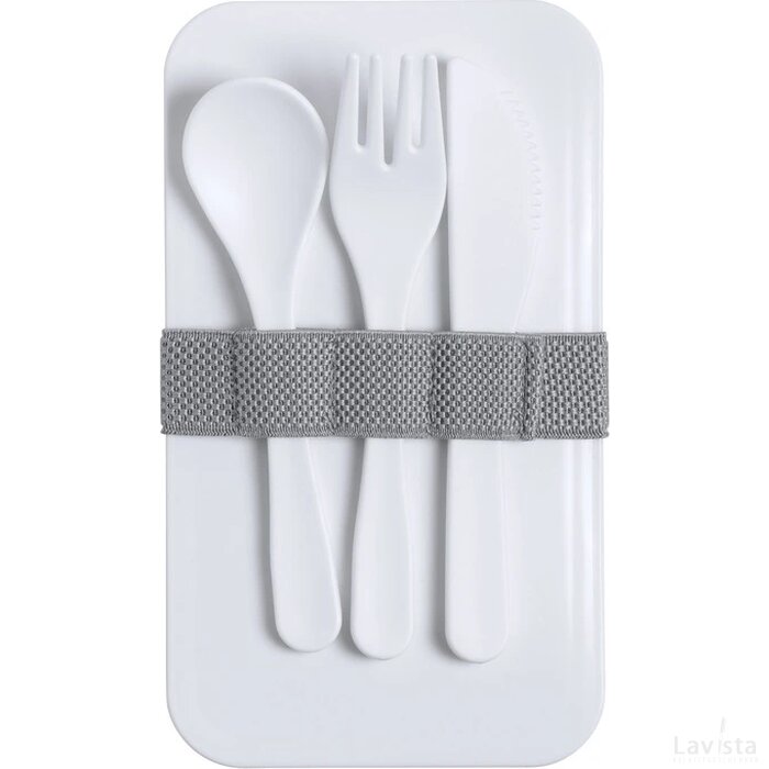 Fandex Antibacteriële Lunchbox Wit