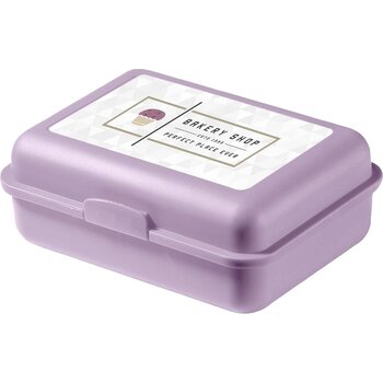 Broodtrommel Wave Groot Bedrukken Broodtrommel Wave Groot Bedrukken