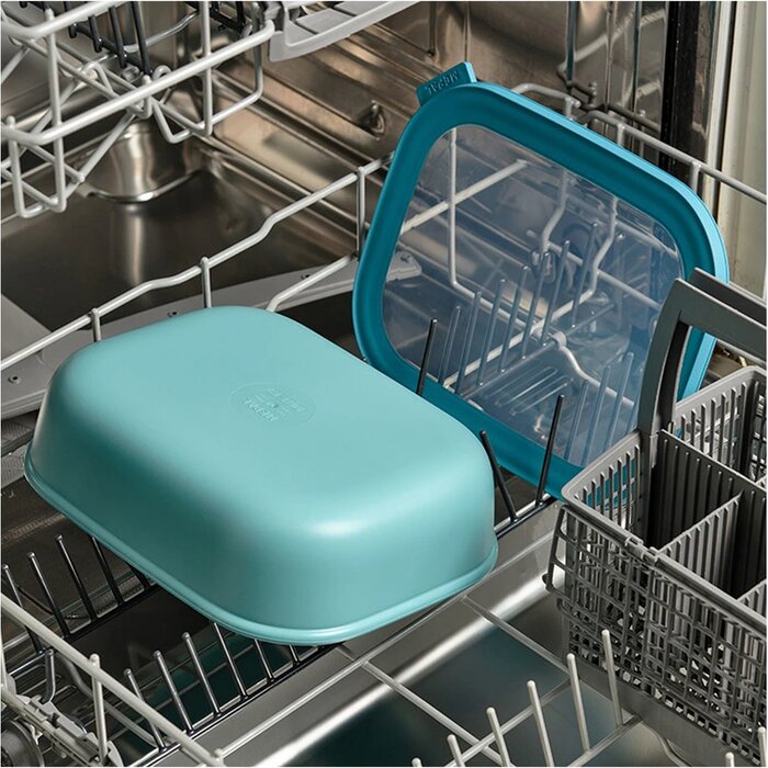 Mepal Cirqula Multikom Rechthoekig 1 L Lunchbox Nordic White