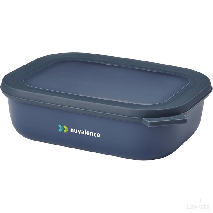 Mepal Cirqula Multikom Rechthoekig 1 L Lunchbox Nordic Denim