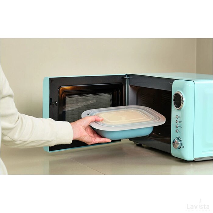 Mepal Cirqula Multikom Rechthoekig 1 L Lunchbox Nordic Denim