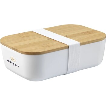 Midori Bamboo Lunchbox Wit Midori Bamboo Lunchbox Wit