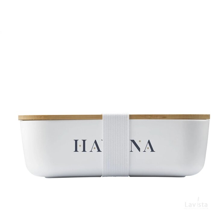 Midori Bamboo Lunchbox Wit