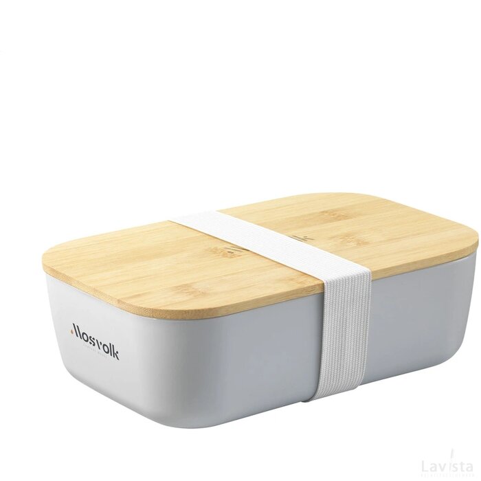 Midori Bamboo Lunchbox Grijs