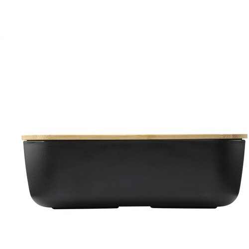 Midori Bamboo Lunchbox Zwart