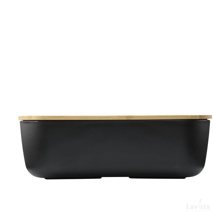 Midori Bamboo Lunchbox Zwart