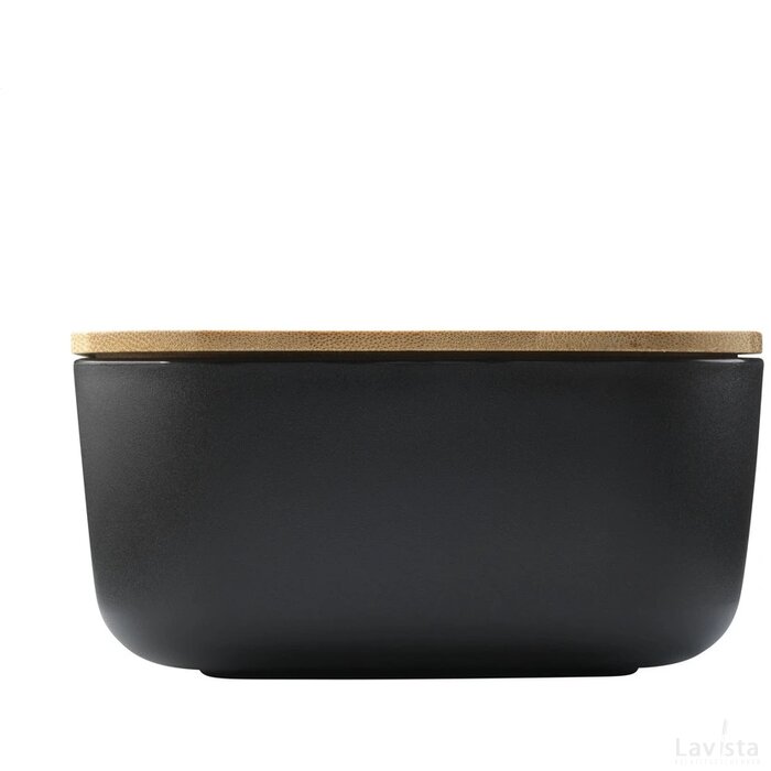 Midori Bamboo Lunchbox Zwart