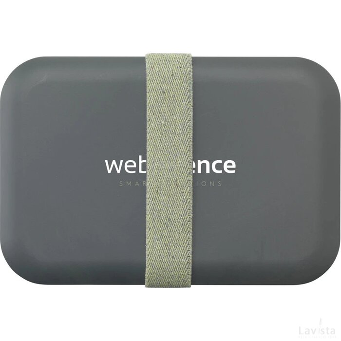 Recycled Pp Lunch Box Grijs