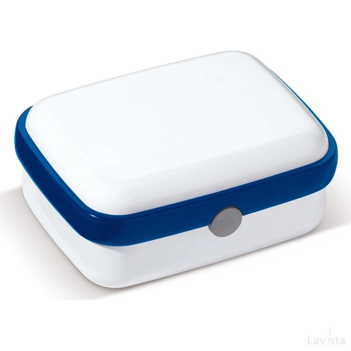 Broodtrommel Fresh 1000ml wit / blauw