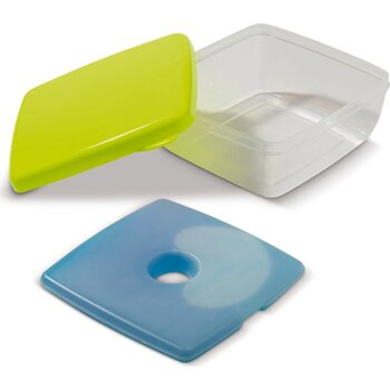 Broodtrommel koelelement 750ml licht groen Broodtrommel koelelement 750ml licht groen