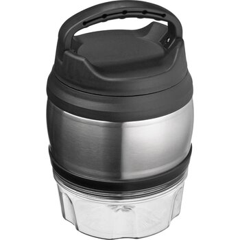 Lunchbox met meerdere vakken Wolfstein grijs silvergrey