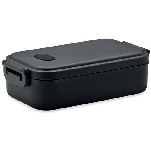 Gerecyclede pp lunchbox 800 ml Indus zwart