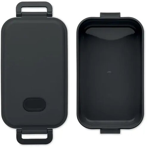 Gerecyclede pp lunchbox 800 ml Indus zwart