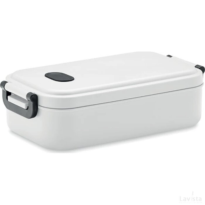 Gerecyclede pp lunchbox 800 ml Indus wit