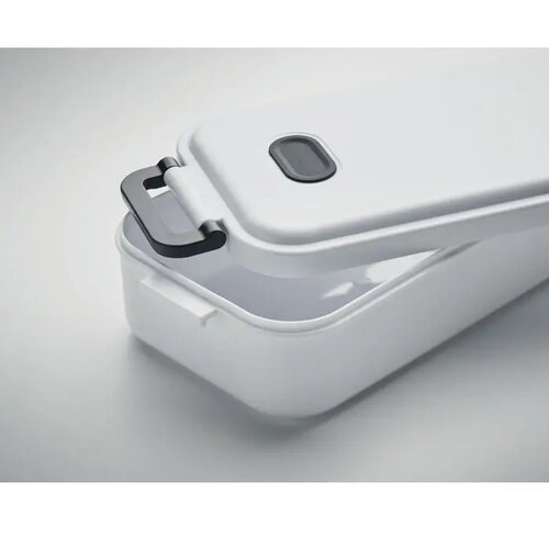 Gerecyclede pp lunchbox 800 ml Indus wit