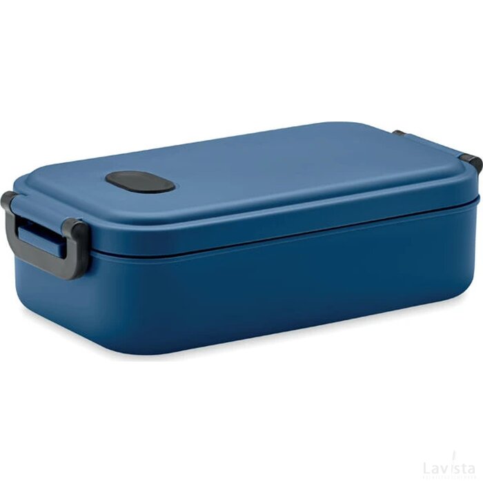 Gerecyclede pp lunchbox 800 ml Indus blauw