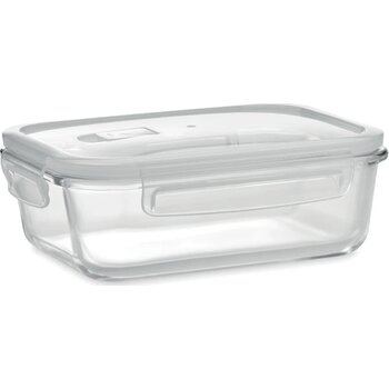 Glazen lunchbox 900ml Praga lunchbox transparant