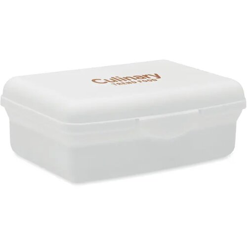 Lunchbox gerecycled pp 800ml Carmany wit