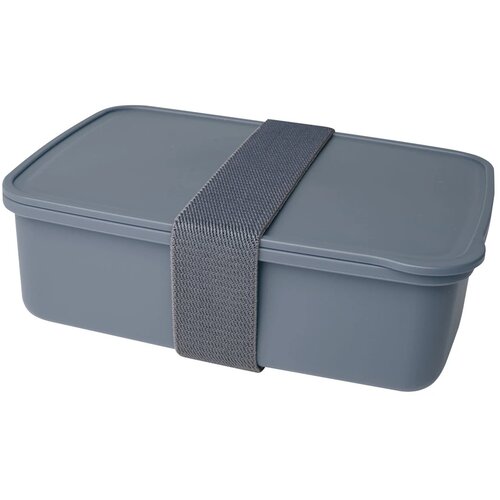 Dovi lunchtrommel van gerecyclede plastic Leisteengrijs