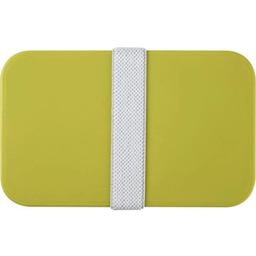 MIYO dubbellaagse lunchtrommel Lime, Wit, Wit Lime/Wit/Wit
